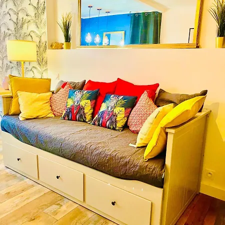 Splendide T2 Neuf Coocoonig Avec Petit Patio Apartmán *