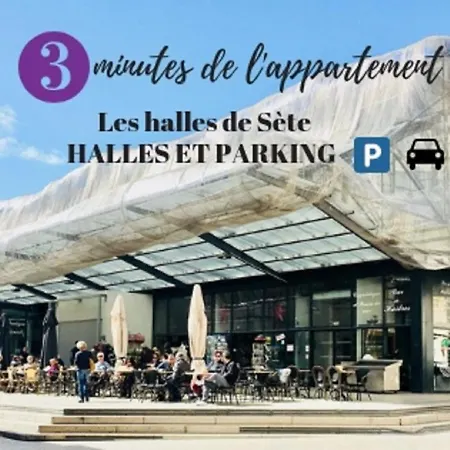 Appartement Splendide T2 Neuf Coocoonig Avec Patio Sète
